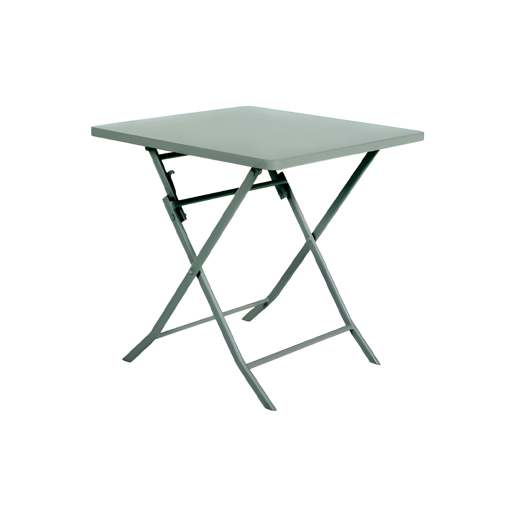 Mueble bistro metálico 70 x 71 cm verde oliva