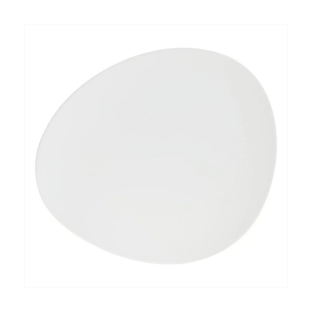 Plato de porcelana 28 cm blanco