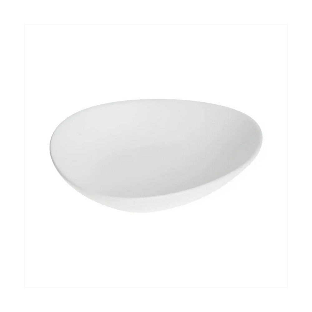 Plato de porcelana 22 cm blanco