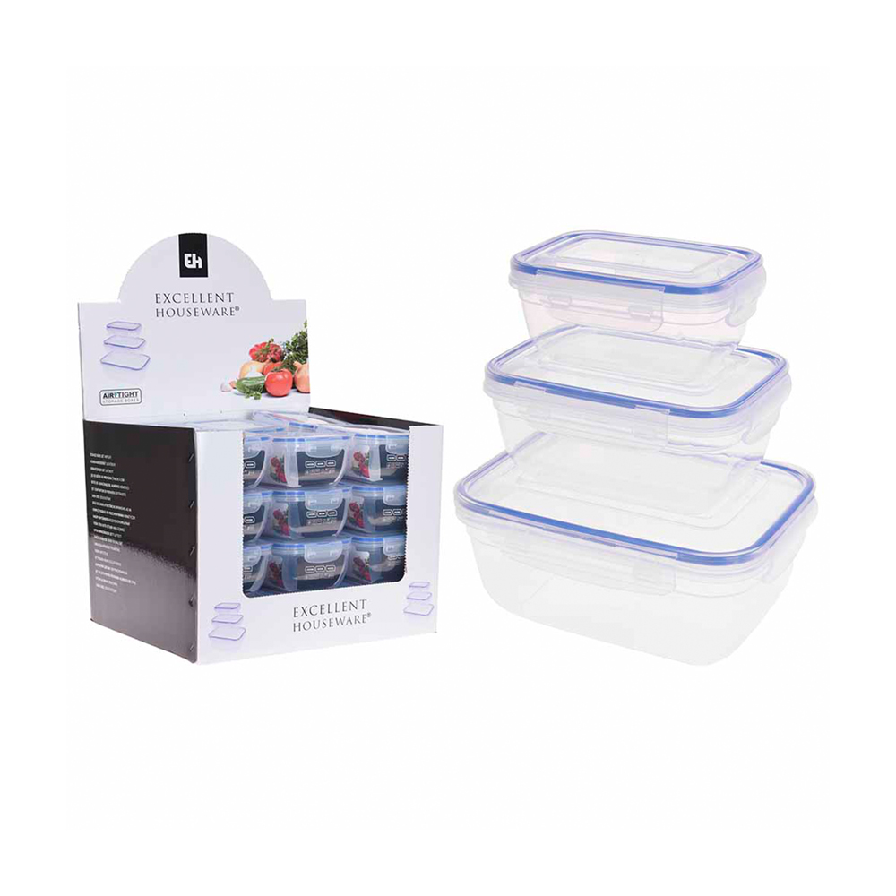 Contenedor Para Alimentos X 5 Piezas Excellent Houseware