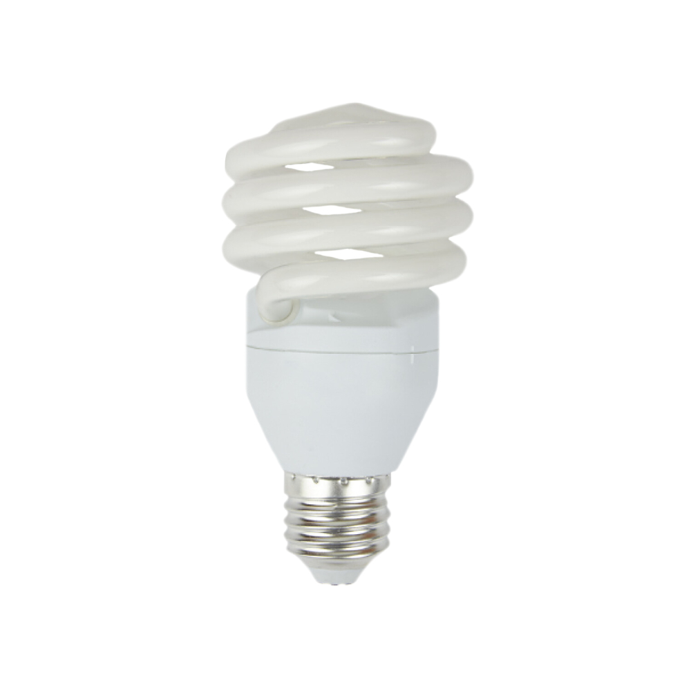 Bombillo fluorescente tipo espiral 23w