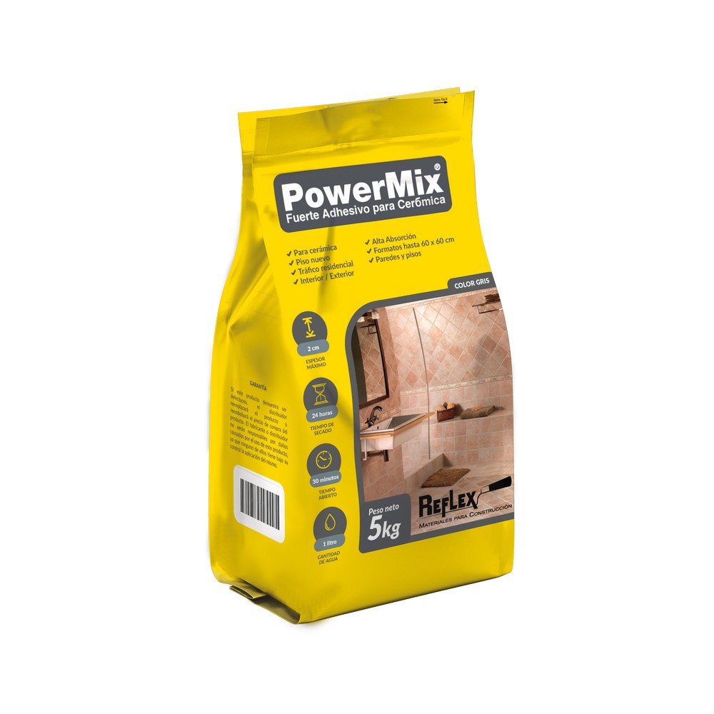 Cemento para azulejo powermix 5 kg