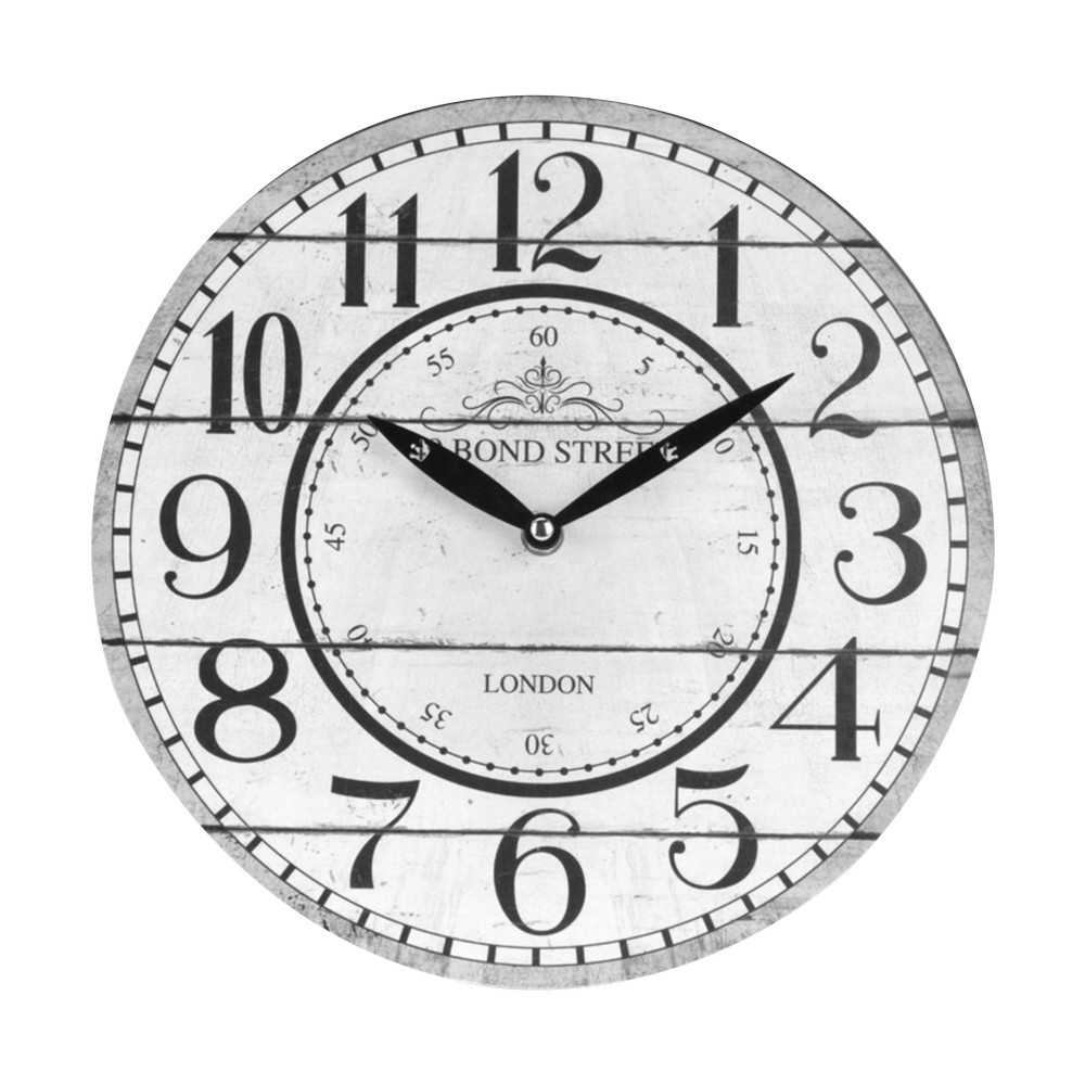 Reloj de madera para pared 28 cm