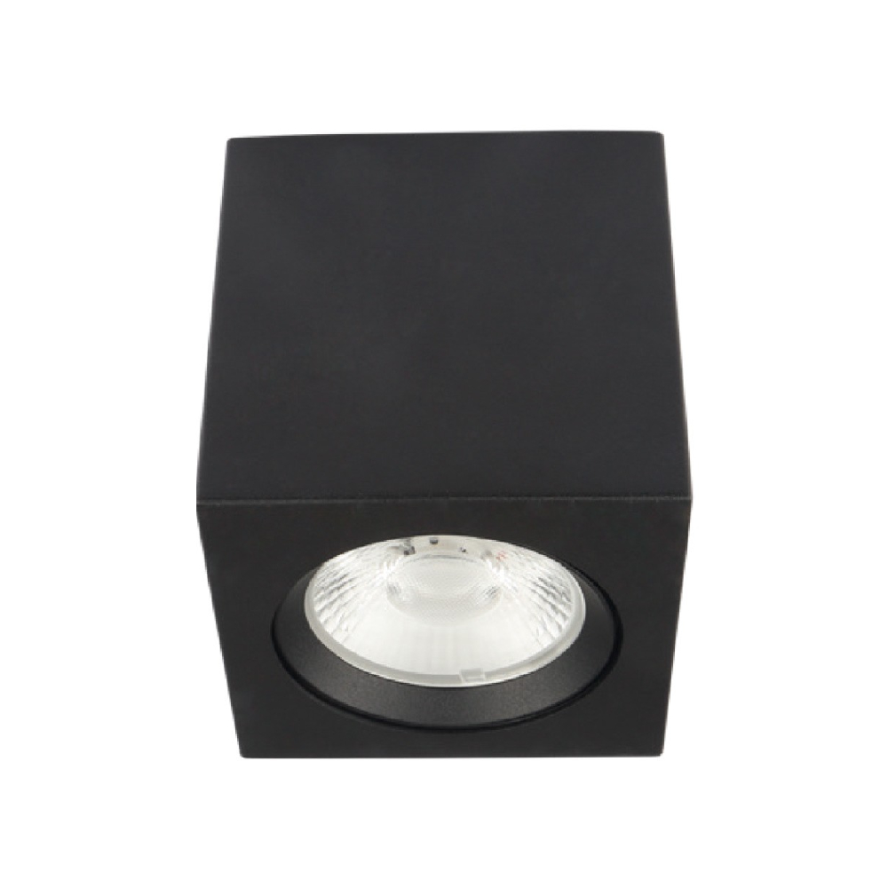 Spot led para interior 10w 100-240v 3000k negro