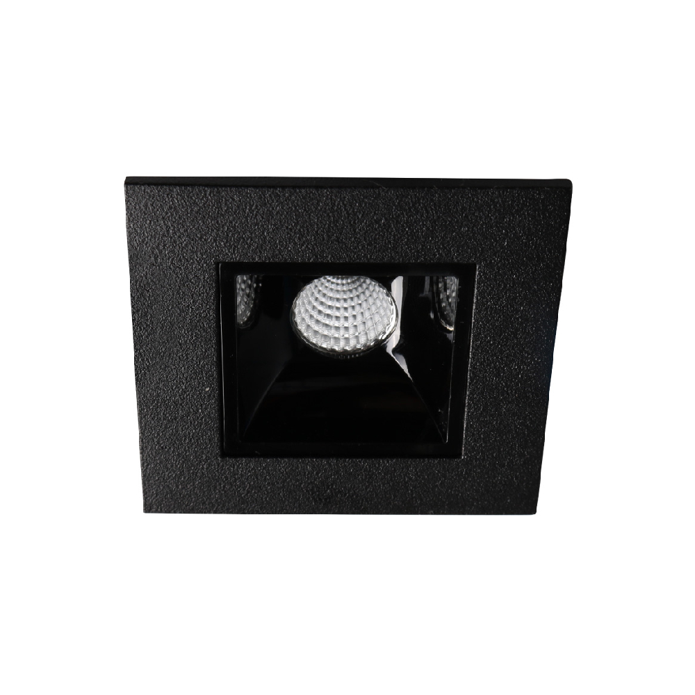 Empotrable led 3w 100-240v 3000k negro