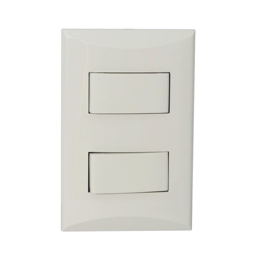 Interruptor doble de 3 vias marfil 15a 125vac