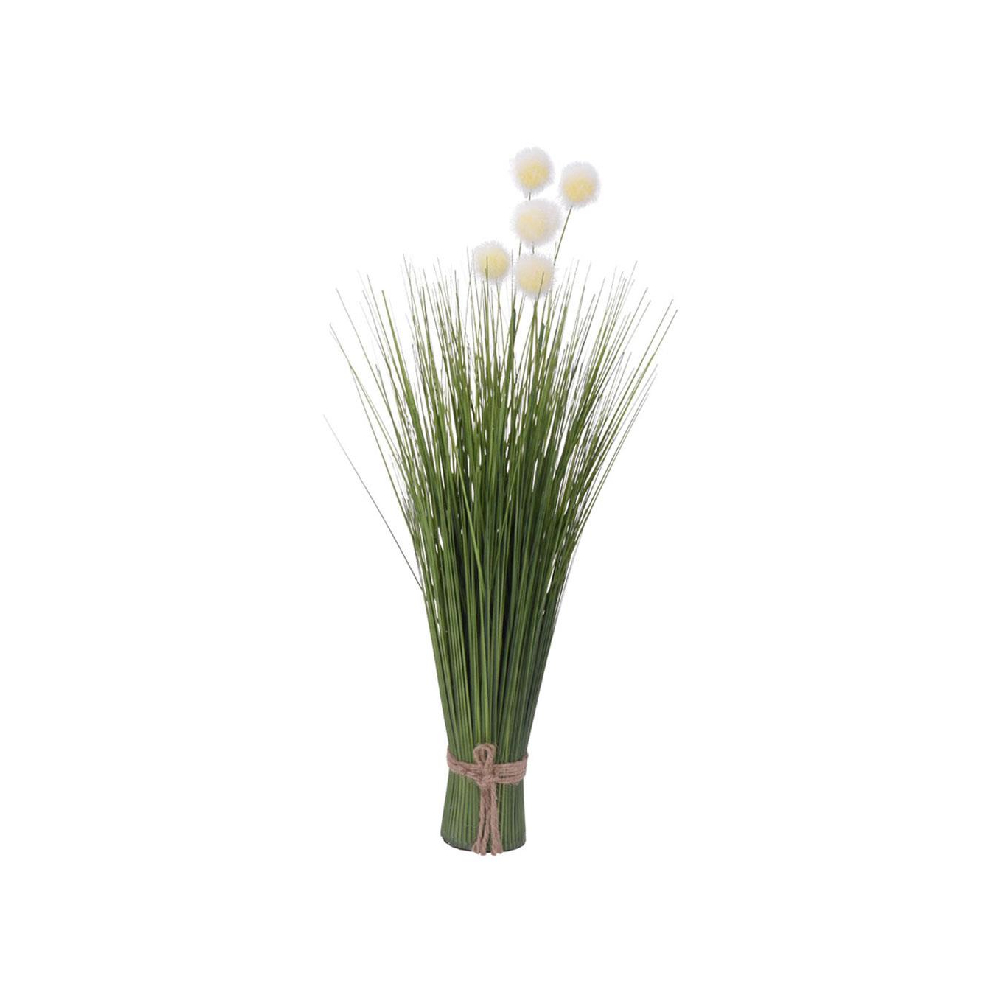 Planta artificial 30cm 5 flores verde