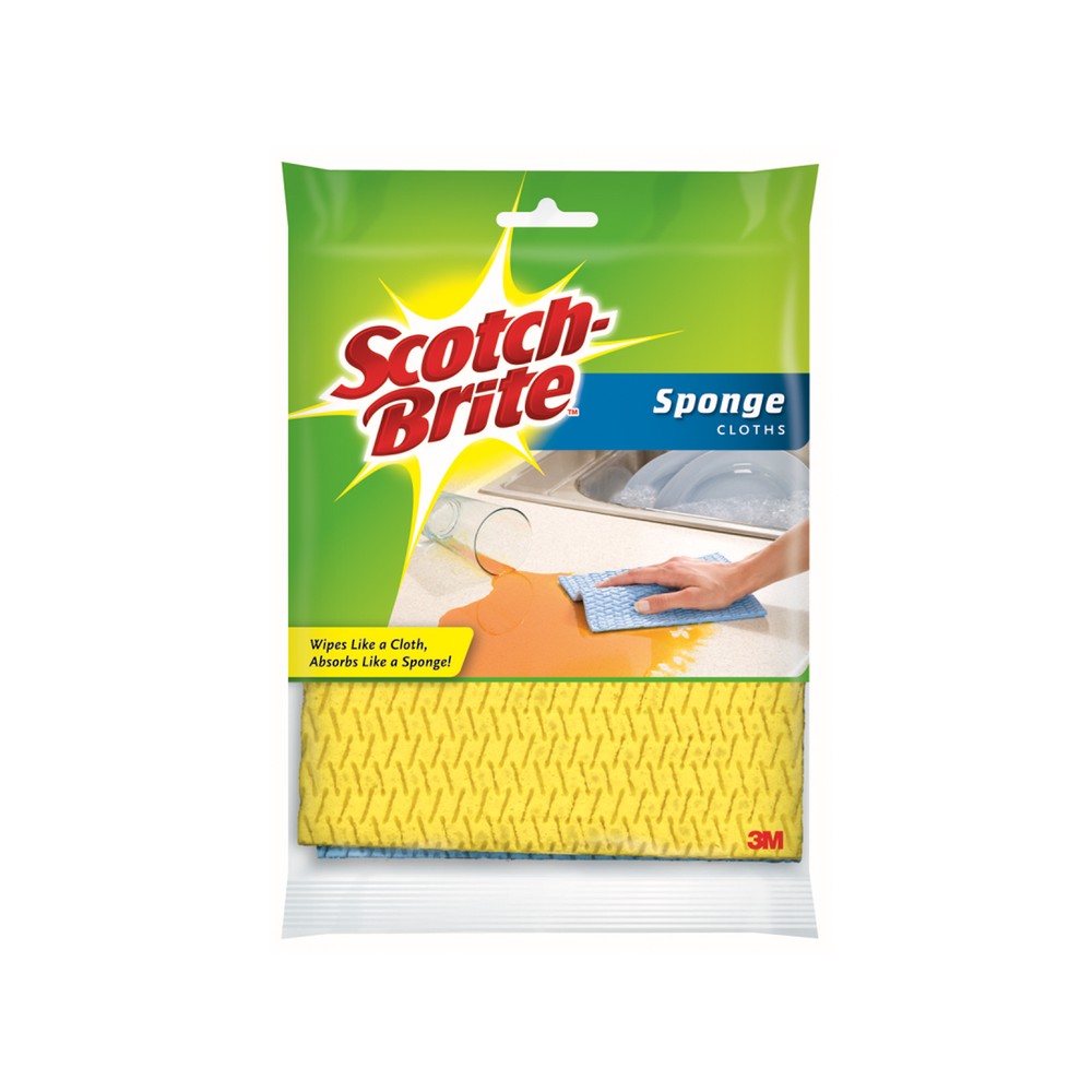Toalla para cocina 6.8x7.8 pulg scotch-brite 2 pzas