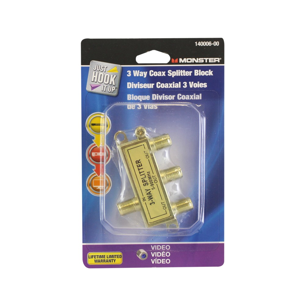 Conector coaxial de 3 vias  3469061/140139-00