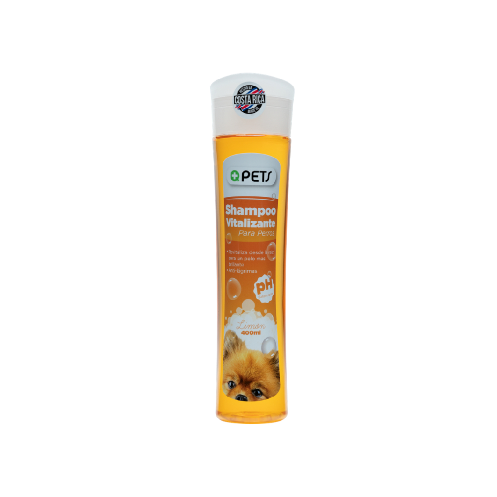 Shampoo vitalizante para perro  400ml +qpets