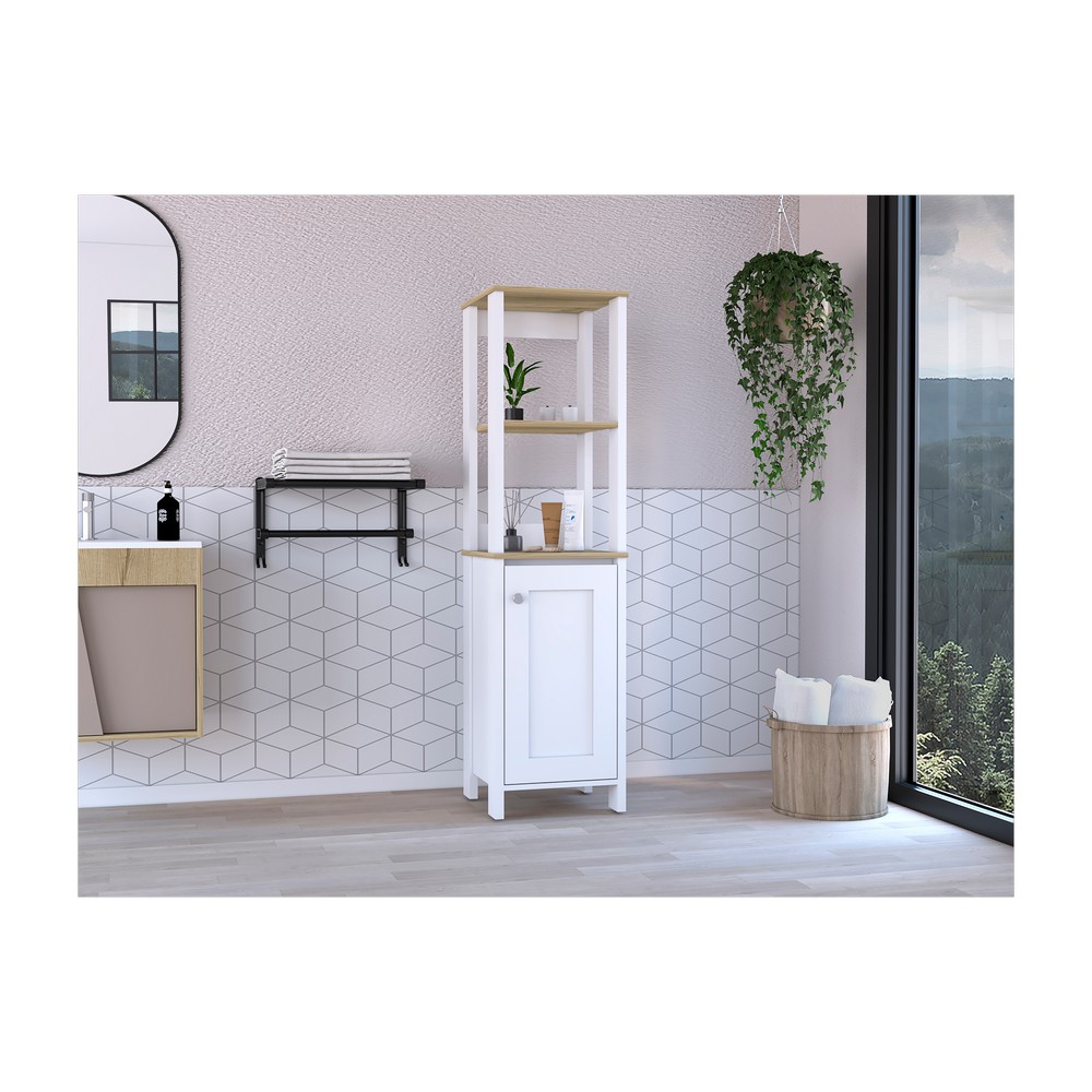 Modulo para baño st clair tall linen blanco