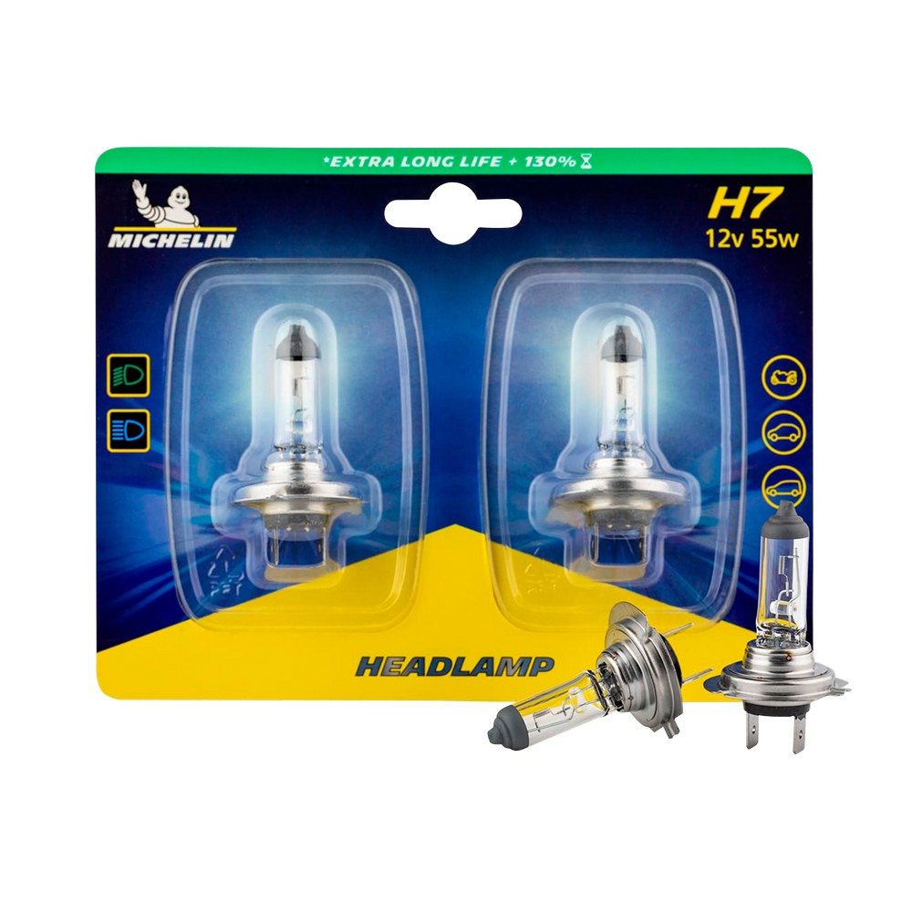 Kit 2 Bombillas De Luz Super Blanca H7 12v 55w Hod Btr Performance 24,00€ -  H7 - Bombillas - Iluminacion
