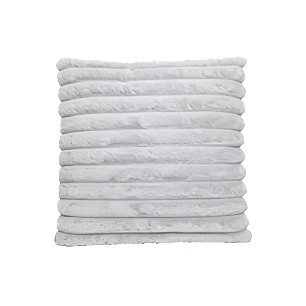 Cojin decorativo 45x2x45cm azul-blanco