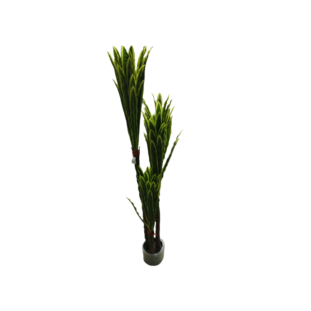Planta artificial con maceta pequeña 170cm negro