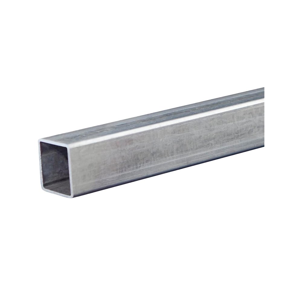 Tubo estructural cuadrado galvanizado 50.8 mm (2 pulgadas) ch 14 (1.80 mm)