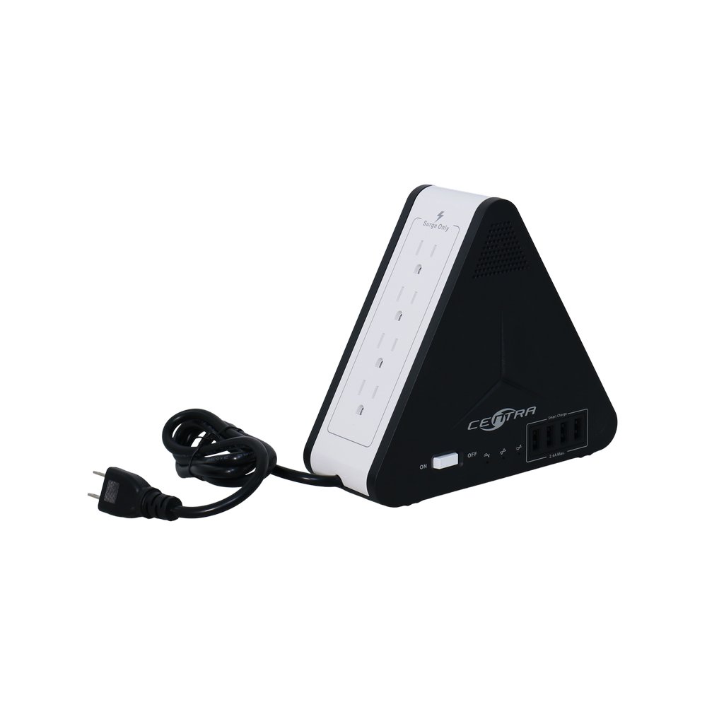 Regulador de voltaje con usb 8 salidas 1500w