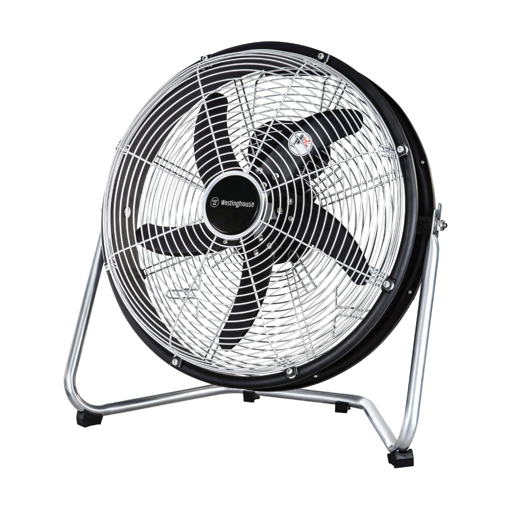 Ventilador de piso 20 pulg (50.8 cm) 3 velocidades metálico