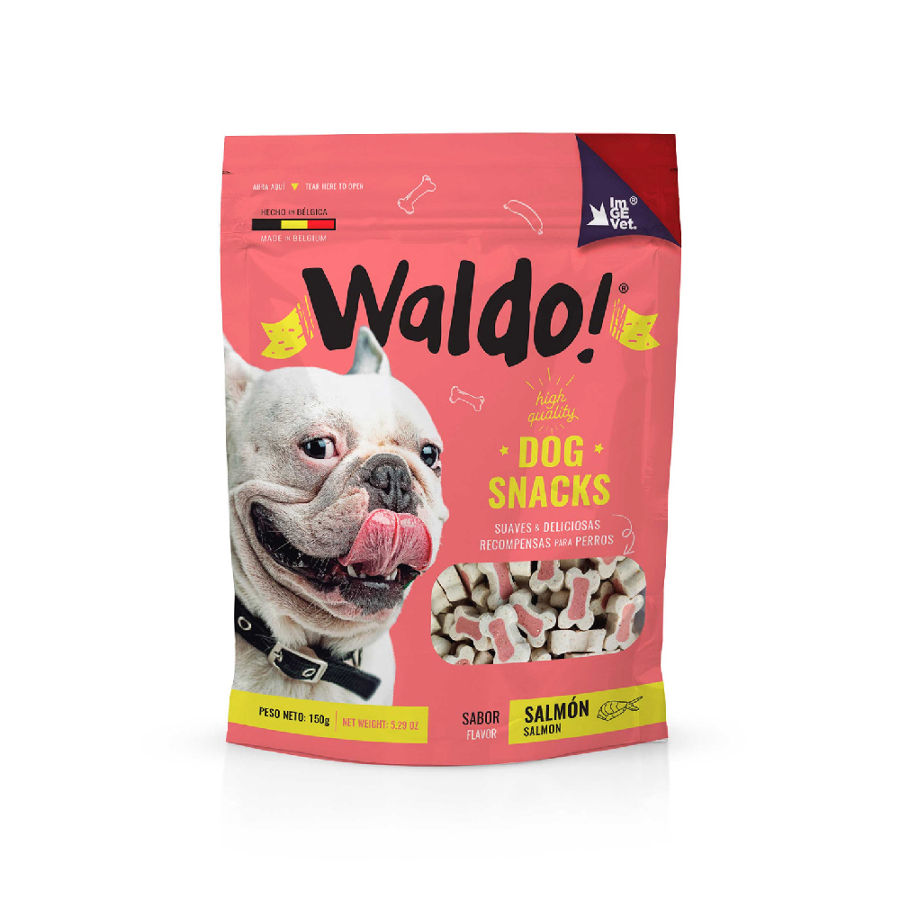 Golosina para mascotas semi humeda sabor salmon 150g