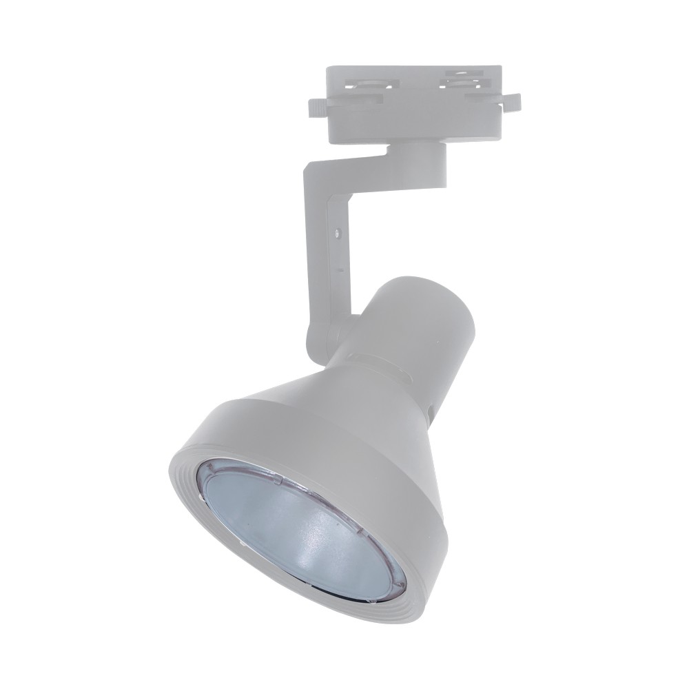 Lampara tipo track e27 blanca