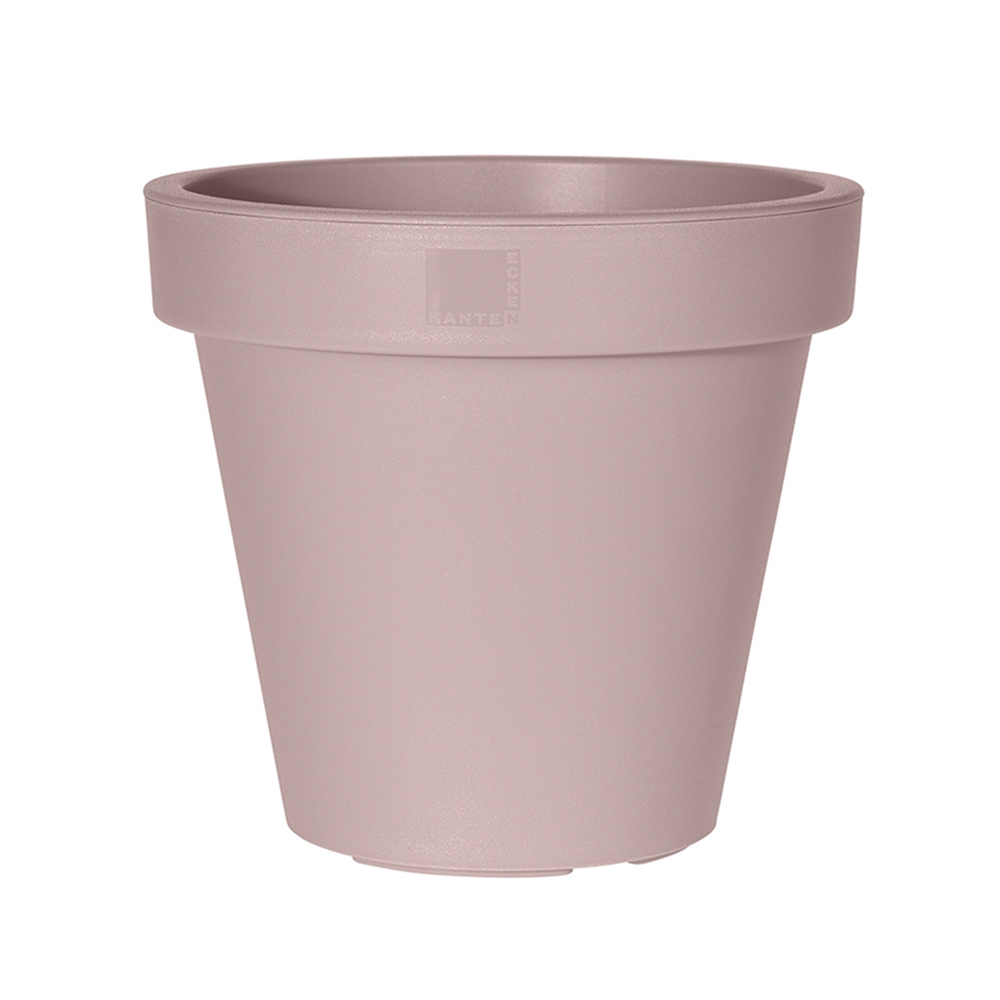 Macetero plastico redondo 30cm taupe