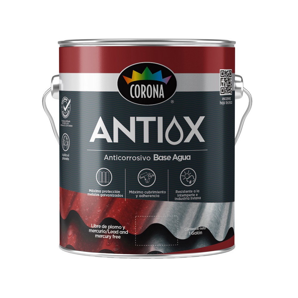 Anticorrosivo verde oxido ba antiox 1 gal (3.78 l)