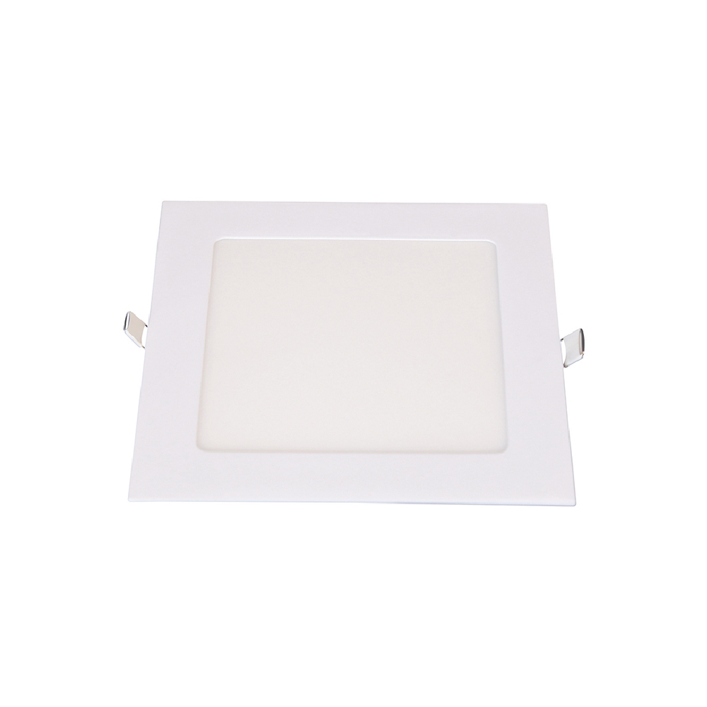 Panel led cuad 12w 1000lm 6000k 16.8cmx1.6cm bco