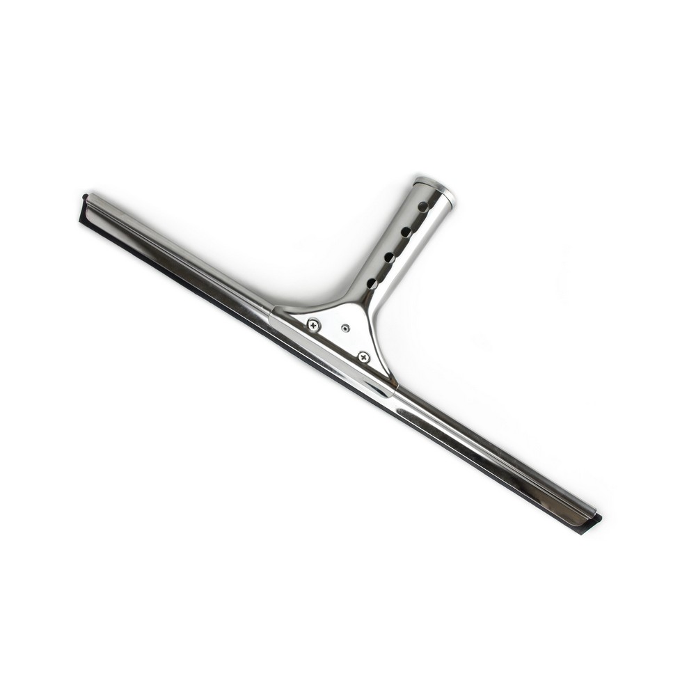 Squeegee de acero inoxidable 16 pulg plateado