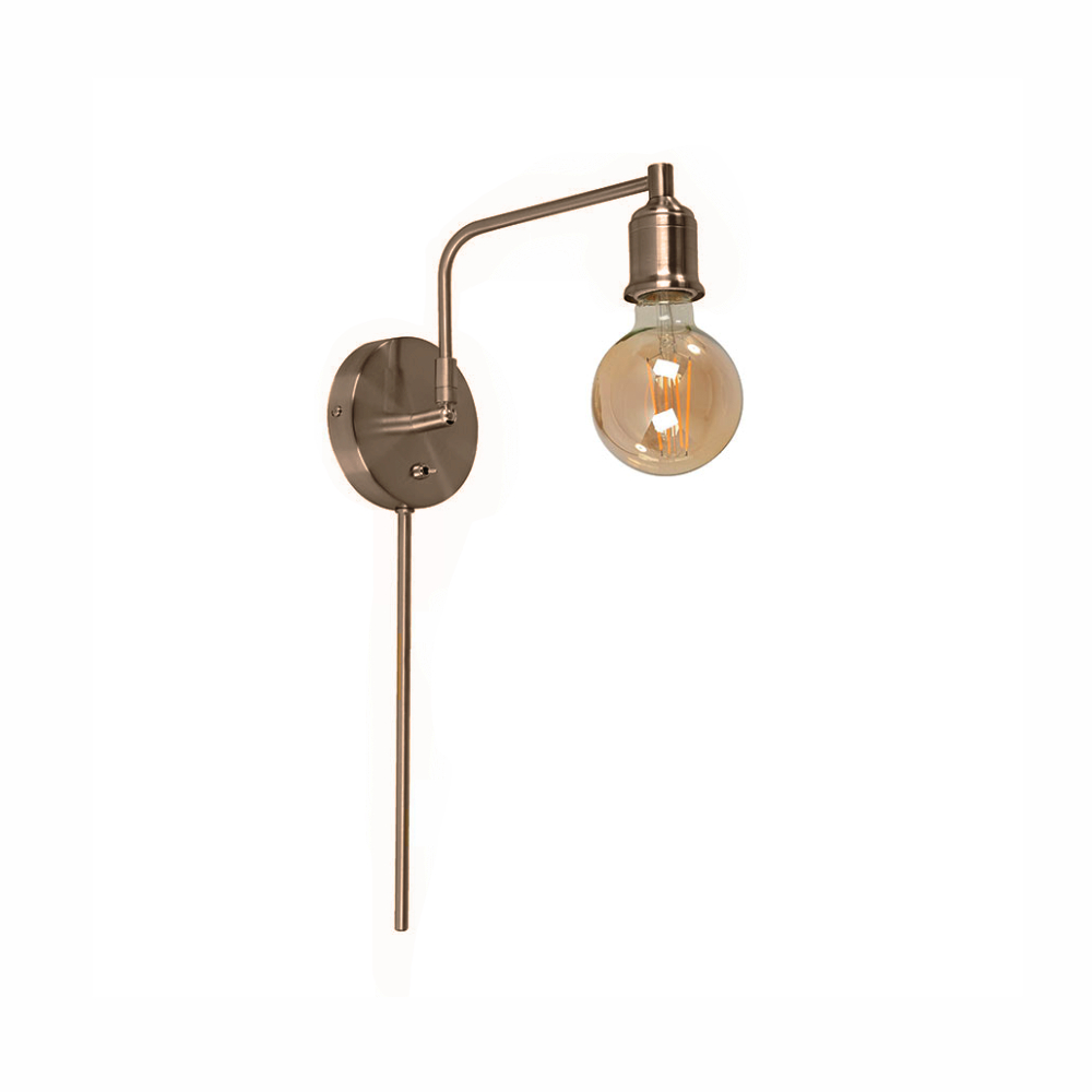 Lampara pared chocolate 1l e27 40w