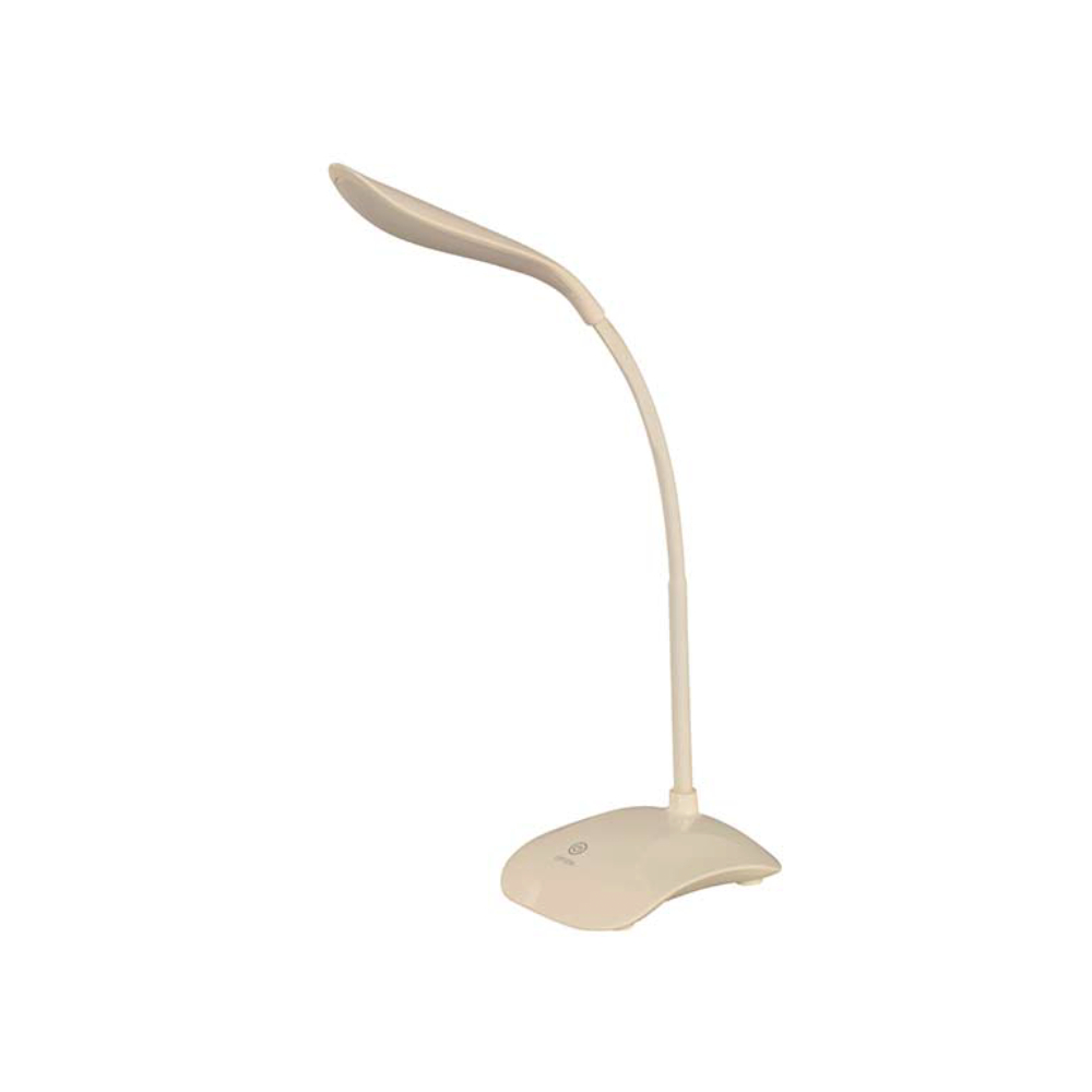 Lampara led escritorio blanco 1l 2w 5v luz blanca toque