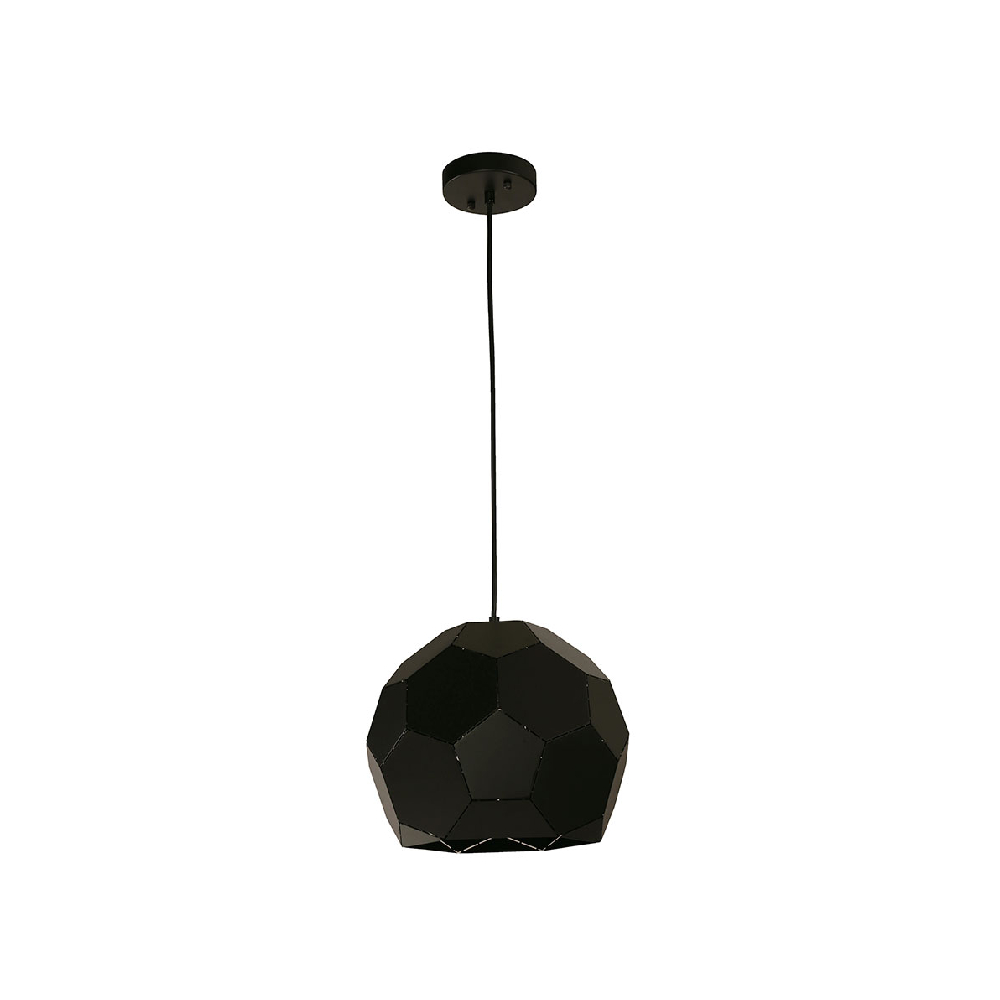 Lampara colgante neg 1l e27 60w
