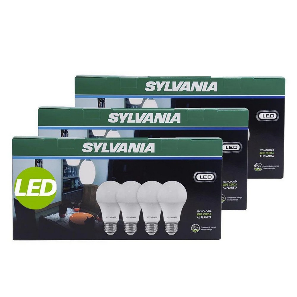 Bombilla led 9w blanca 12 pack