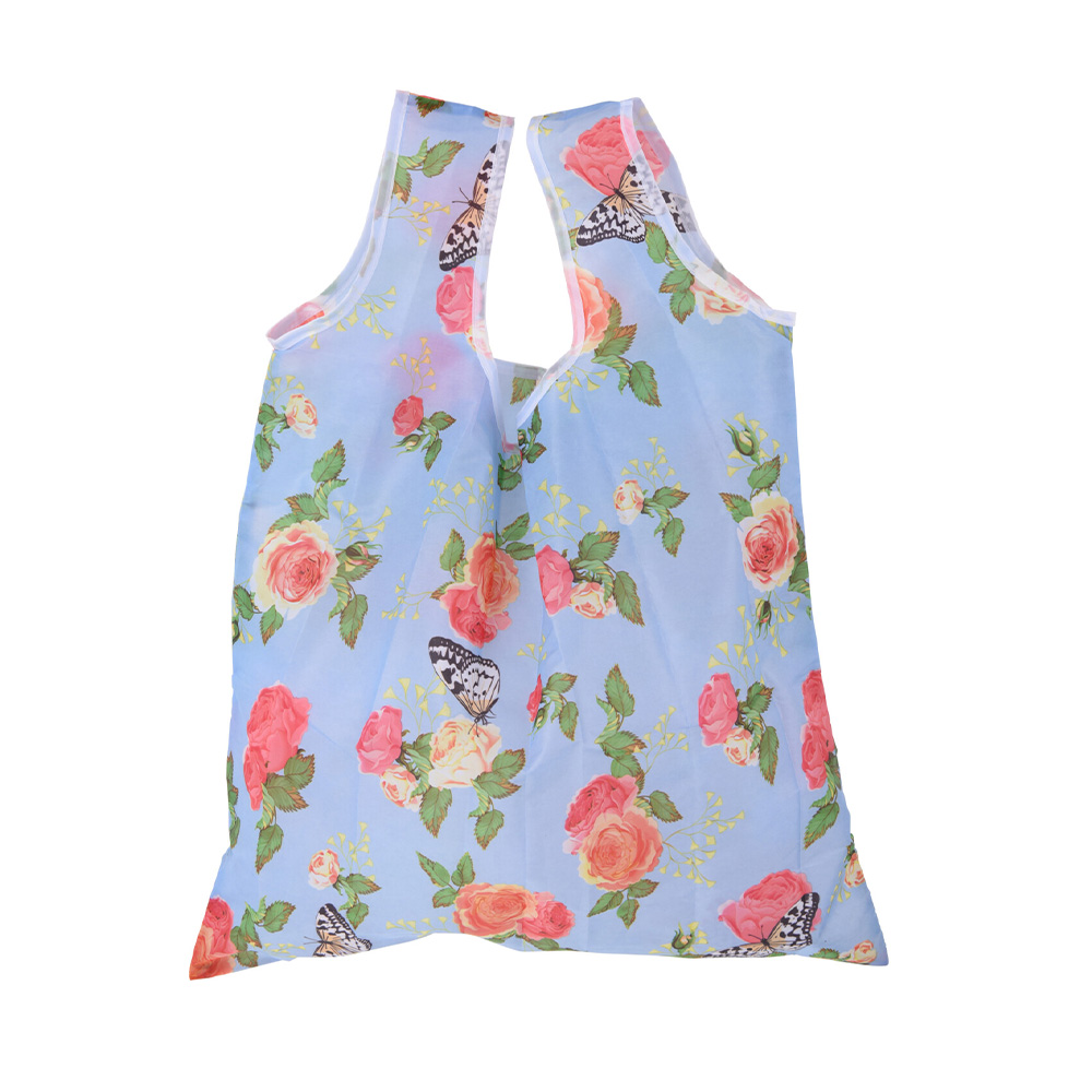 Bolsa de tela para compras plegable 23x54cm surtido