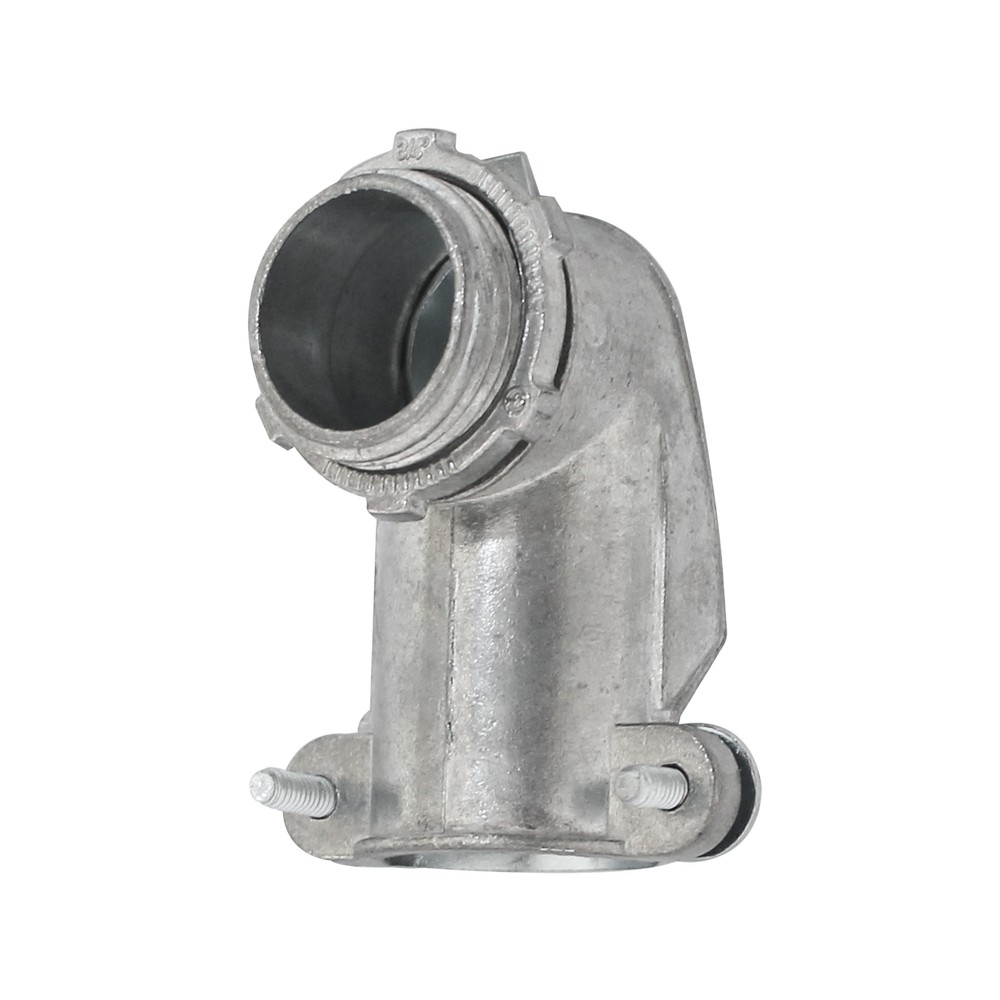 Conector curvo para coraza galvanizada de 3/4 pulg (19.05 mm)