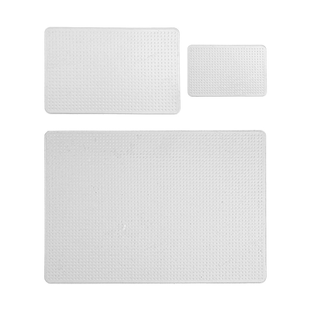 TAPA DE SILICON AJUSTABLE RECTANGULAR 3 PIEZAS