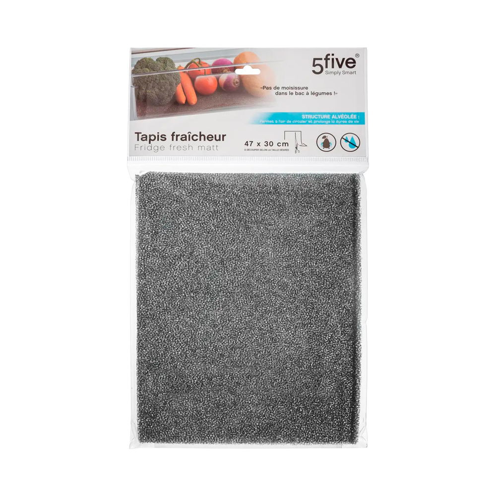 Alfombra gris anti humedad para alimentos 30 x 47 cm