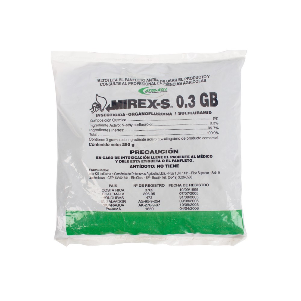 Veneno para zompopo mirex 250 g