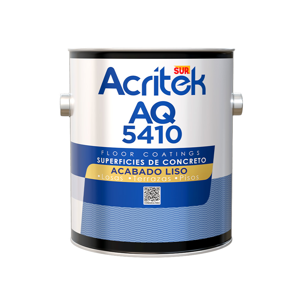 Pintura mate para piso acritek galon natural mate