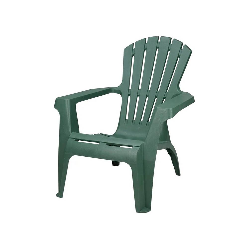 Silla plastica para jardin 75x86x86cm verde