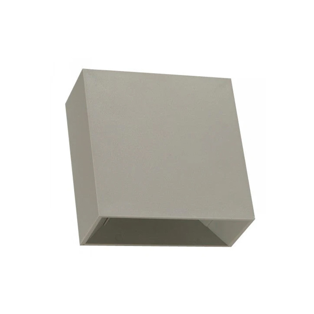 Lampara led exterior pared gris 1l 3w 100-240v 3000k