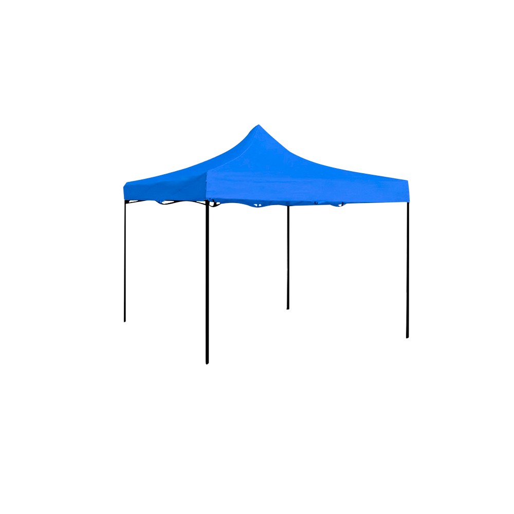 Gazebo de metal/poliester 3x6m azul