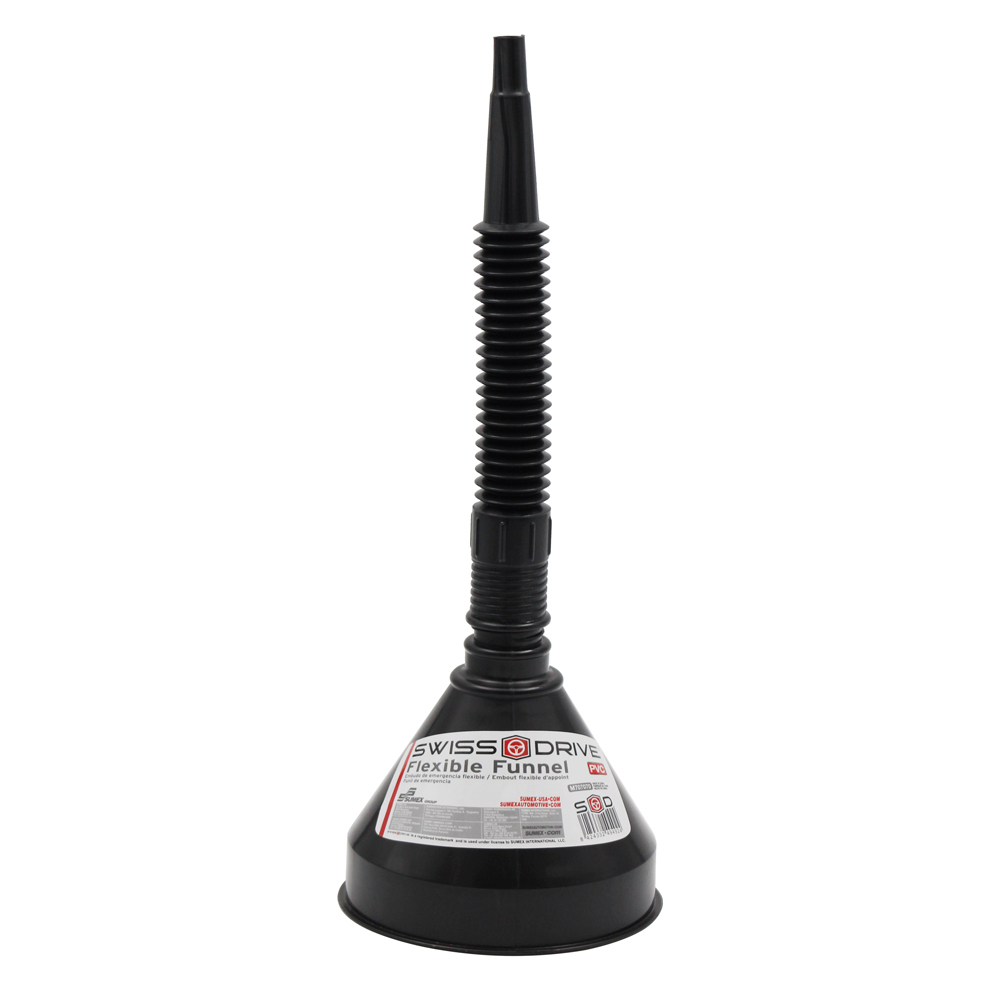 Embudo pvc negro flexible