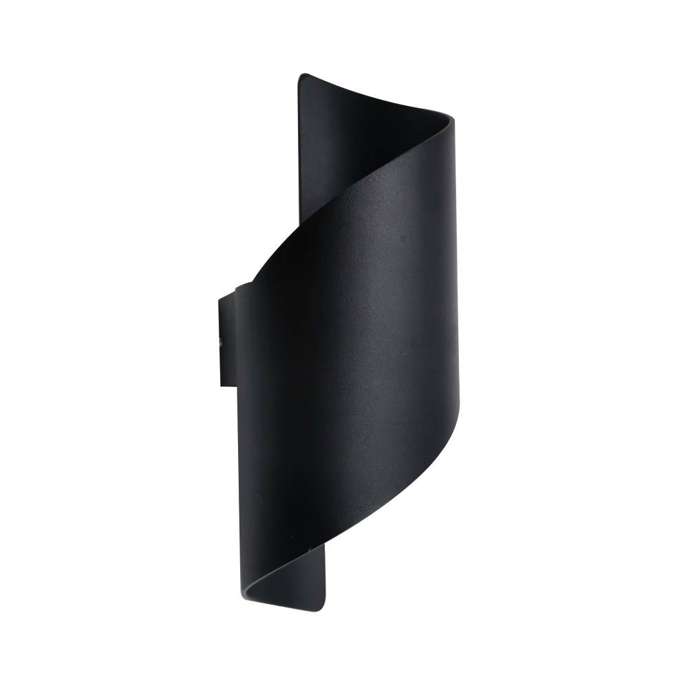 Aplique de pared exterior negro ip44 ml-27086a-bk