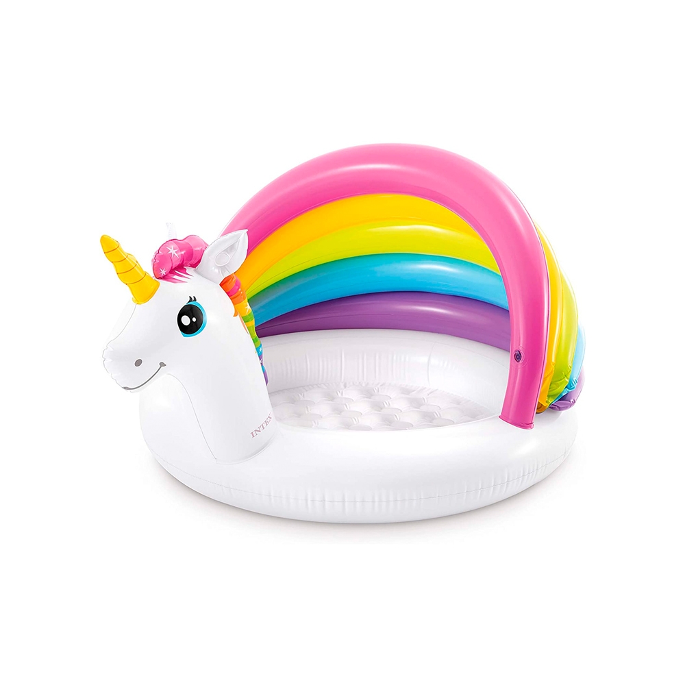 Piscina inflable unicornio 127 x 102 x 69 cm