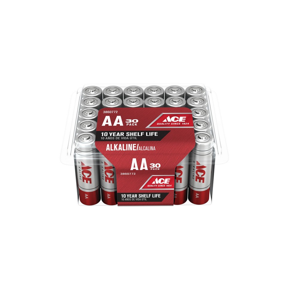 Bateria alcalina aa set de 30 pzas