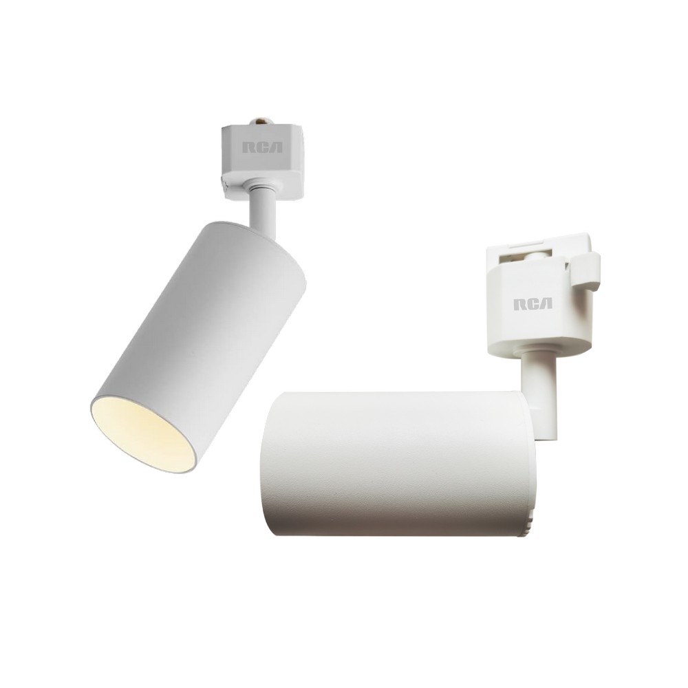 Lampara para riel gu10 blanca