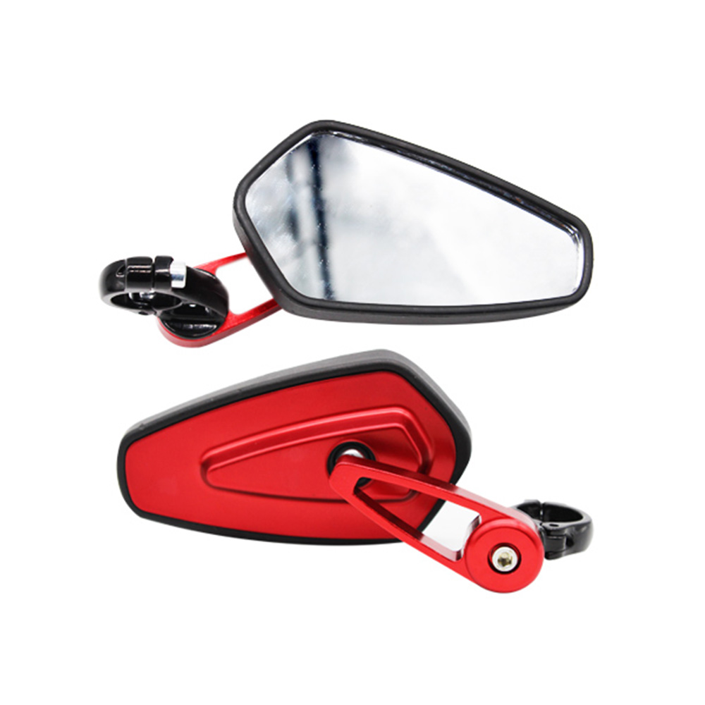 Espejo retroviso para moto rojo