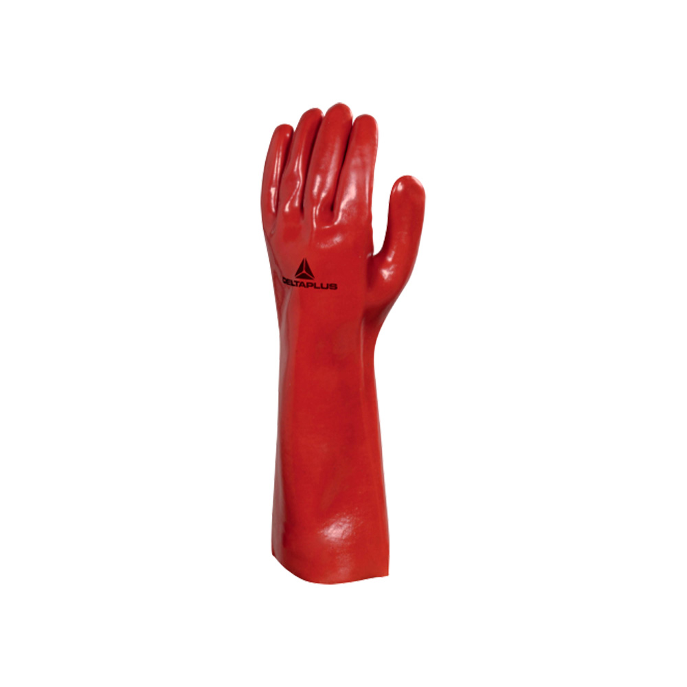 Guante nitrilo para quimicos talla xl rojo