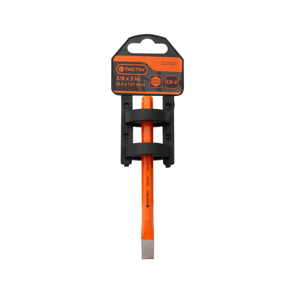 Cincel hexagonal 3/8 pulg x 5 pulg