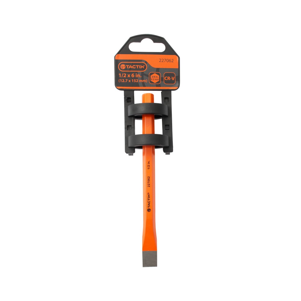 Cincel hexagonal 1/2 pulg x 6 pulg