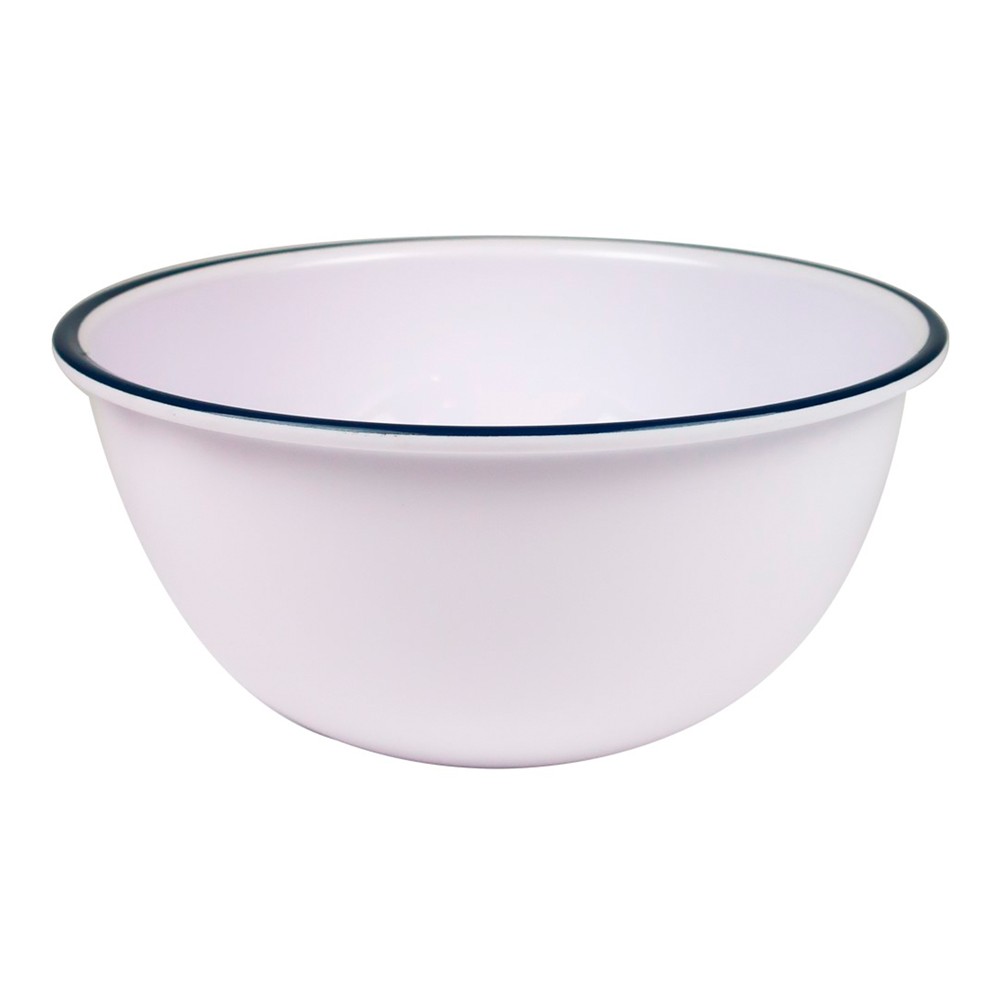 Ensaladera de melamina 3.5qt blanco